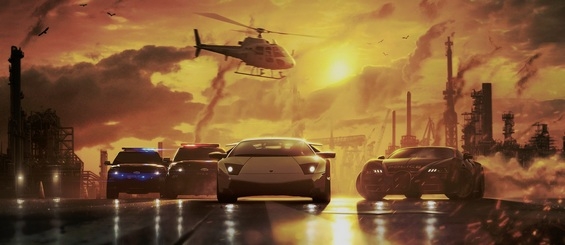 Need for Speed: Most Wanted - запись трансляции игрового процесса от Machinima
